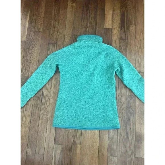 Patagonia Better Sweater Pullover 1/4 Zip Fleece Green Womens Size XS - Picture 8 of 8